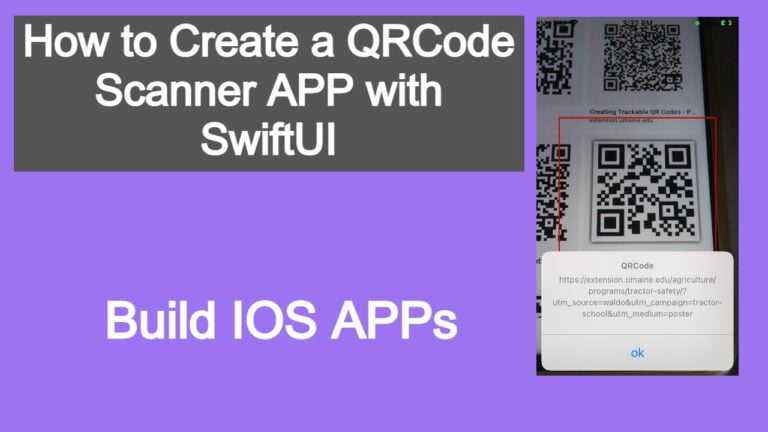 qr code scanner with swift ui