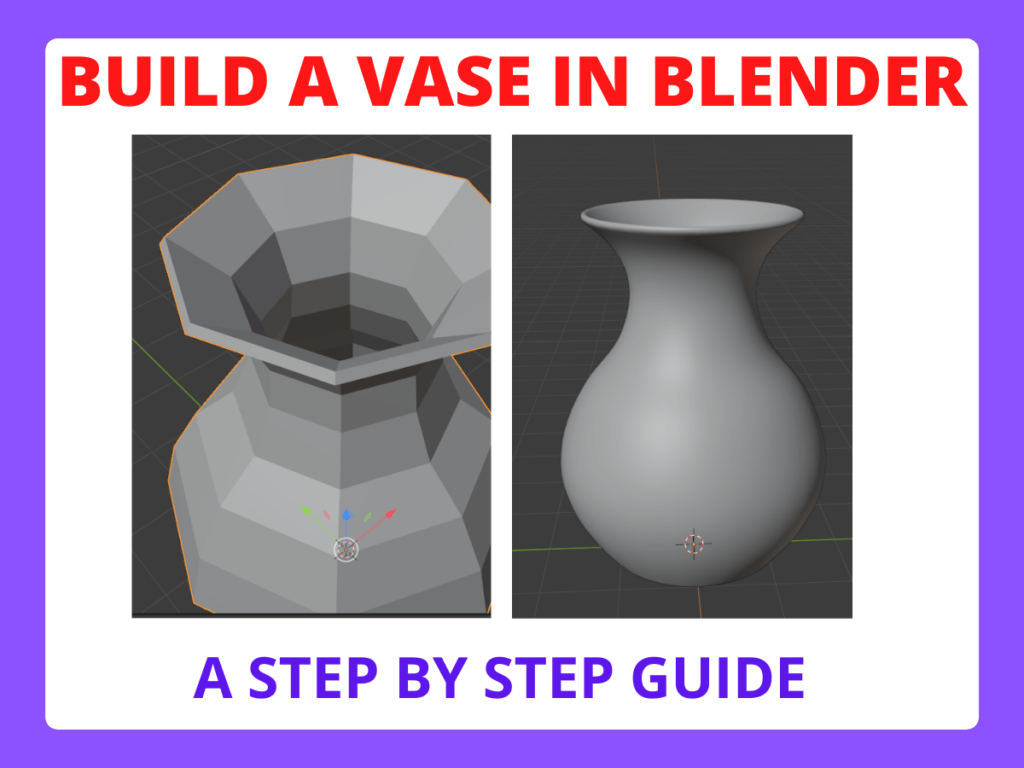 3D Blender StepByStep Tutorial How To Create A Simple Vase In